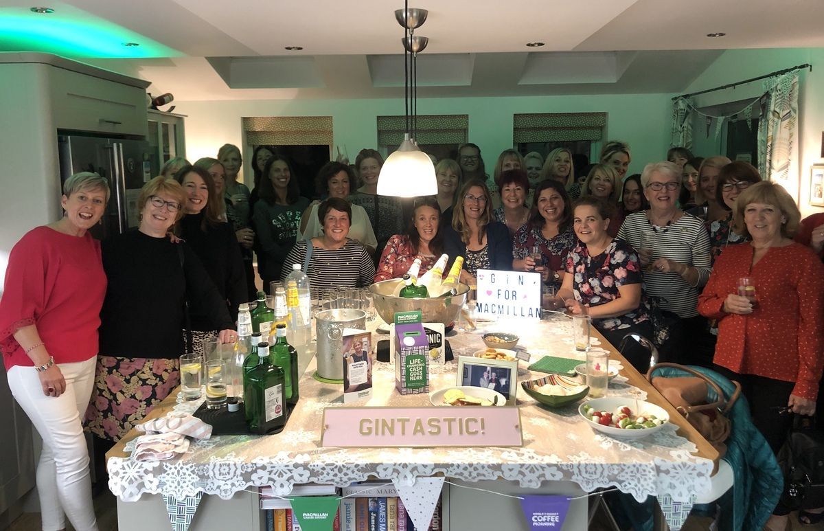 Warwickshire woman hosts Macmillan fundraiser with a twist