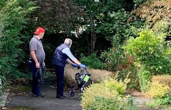 Croydon care home resident's mission to clean up the streets