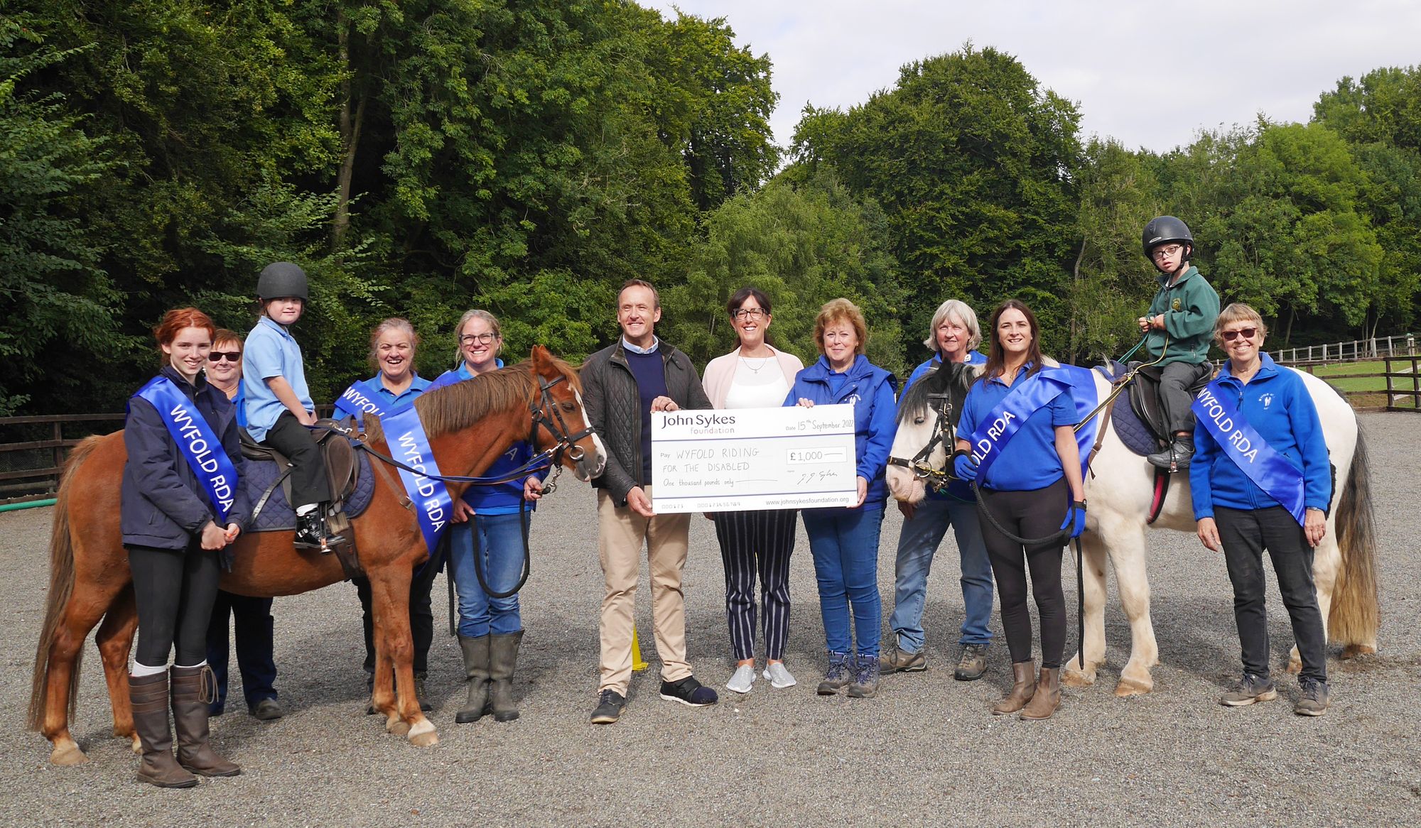 HenleyonThames horse riding charity receives grant from the John