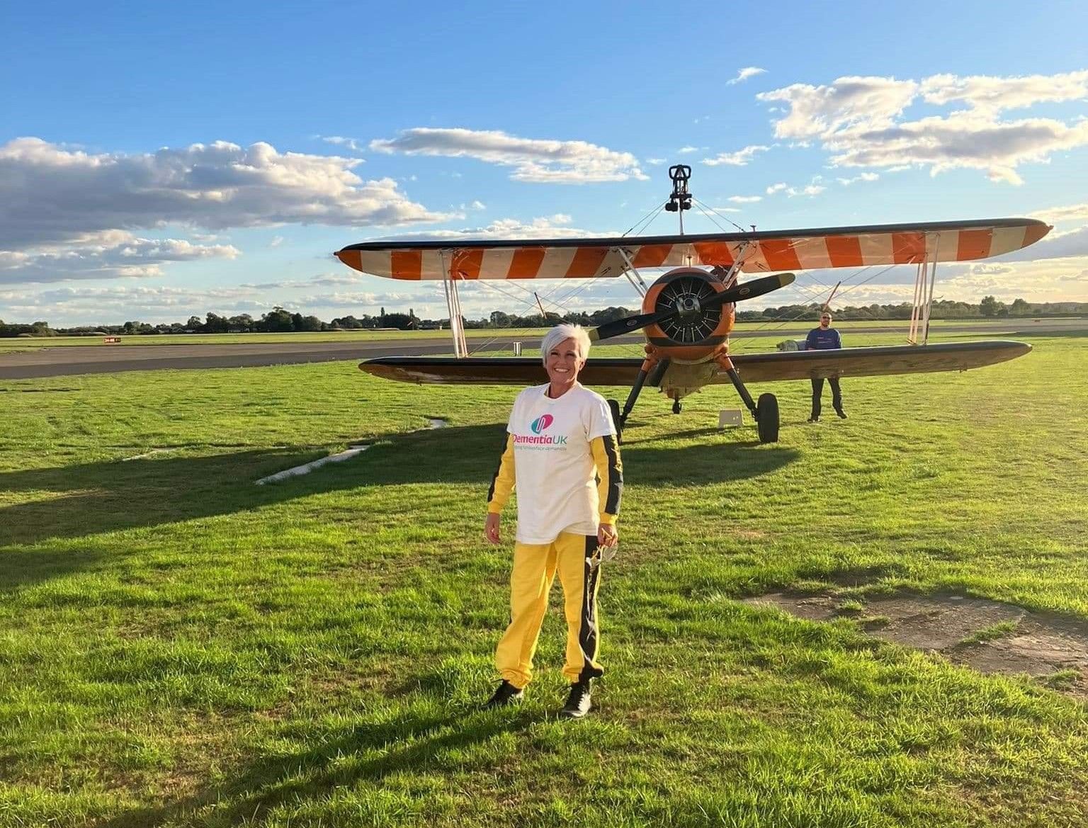 Dewsbury care home manager raises £2,000 with 'Wing Walk'