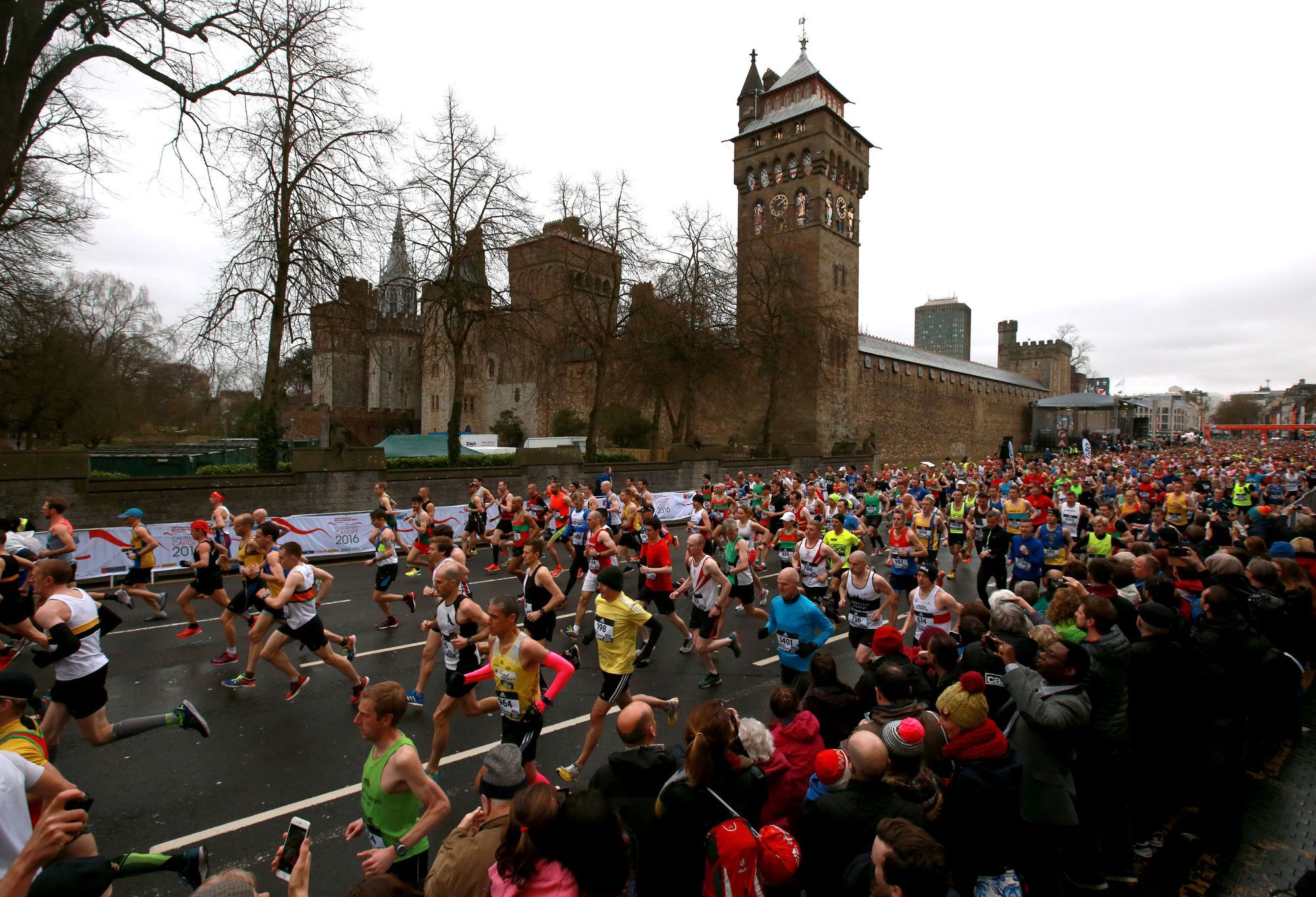 Road closures and travel advice for Cardiff Half Marathon