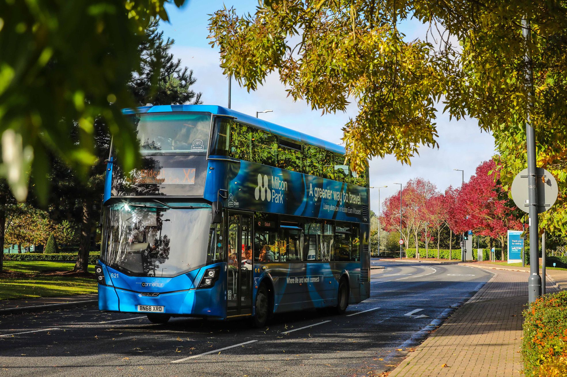 Extended zones for £20 a year Milton Park bus services