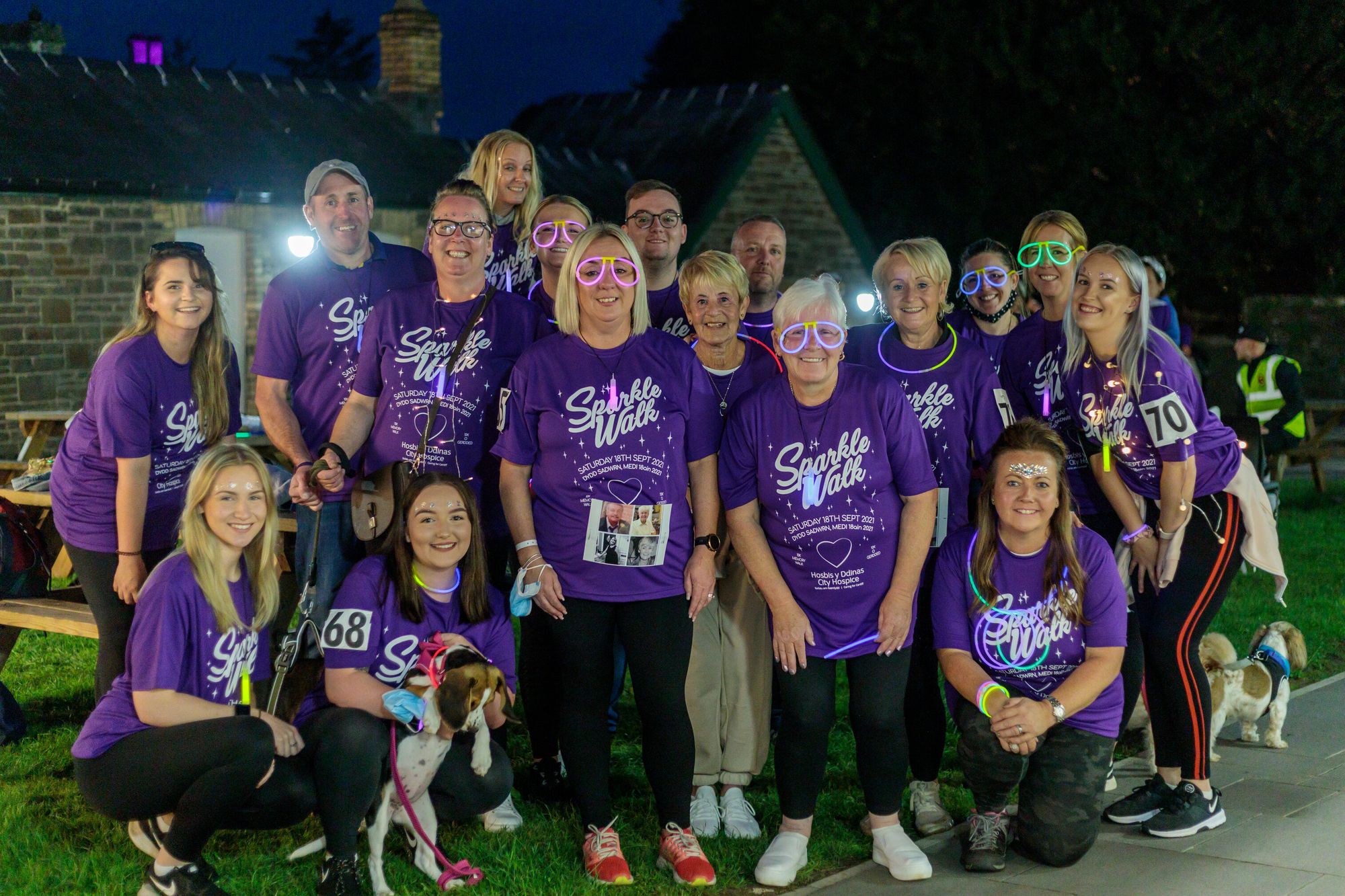 Cardiff's City Hospice Sparkle Walk will light up the night sky to remember loved ones