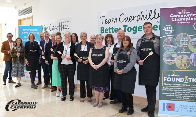 Community cooking champion classes launch in Caerphilly