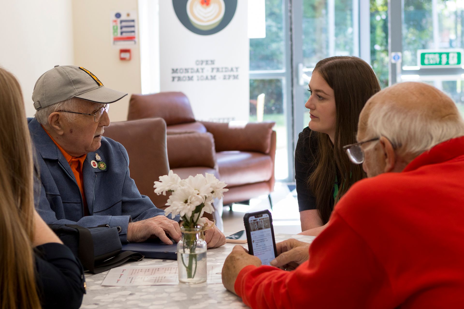 Generous donation helps give community café for military veterans a makeover in Dudley