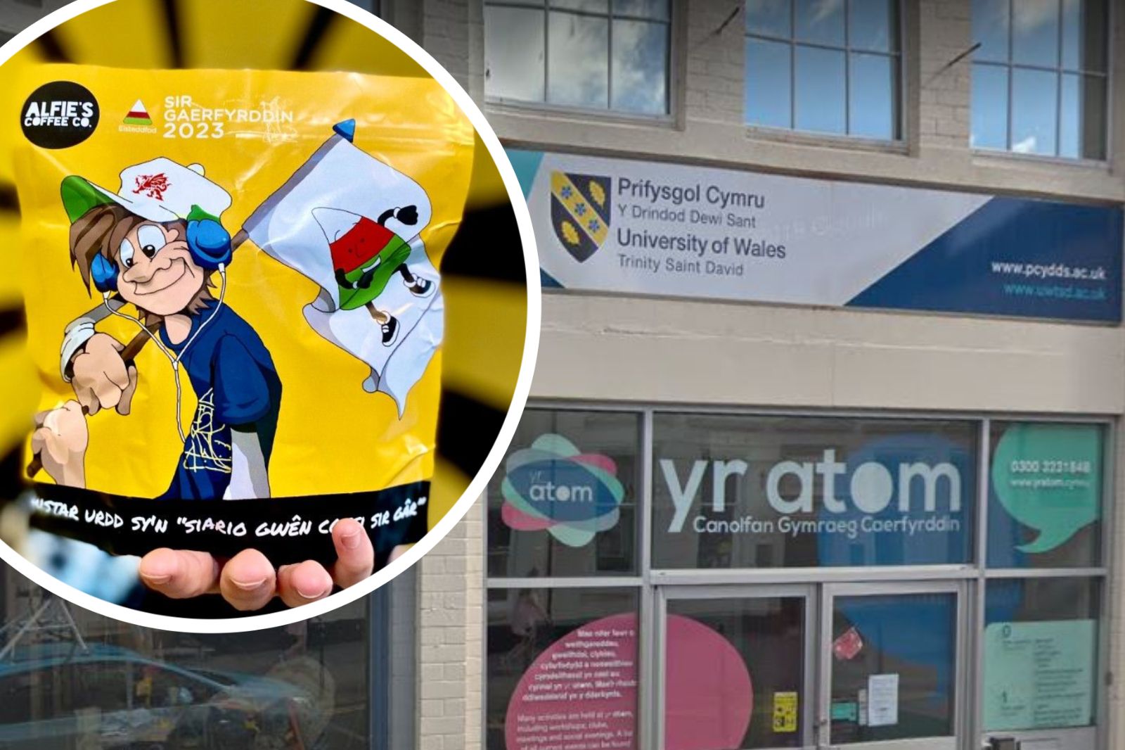 Carmarthen cafe launches special coffee to fundraise for county’s Urdd National Eisteddfod