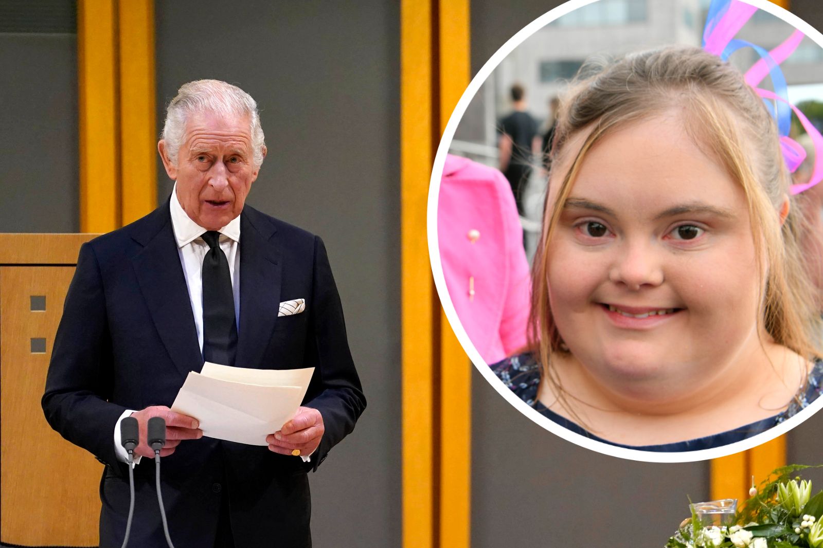 Llanelli actor's 'beaming smile' to Queen given special mention at King Charles's visit to Senedd