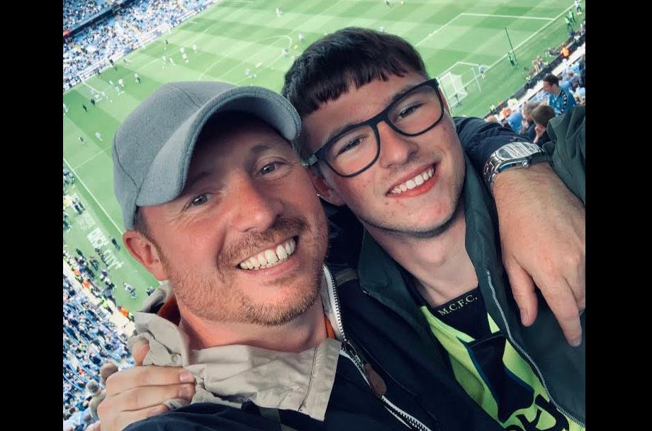 Dad runs London Marathon to raise cash for brain tumour charity