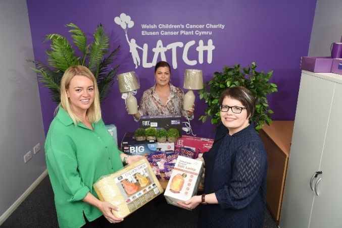 Housebuilder donates to Welsh Children's Cancer Charity LATCH