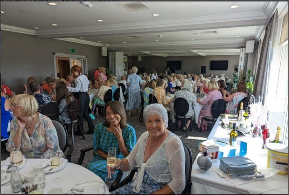 Southport afternoon tea event raises funds for cancer research charity