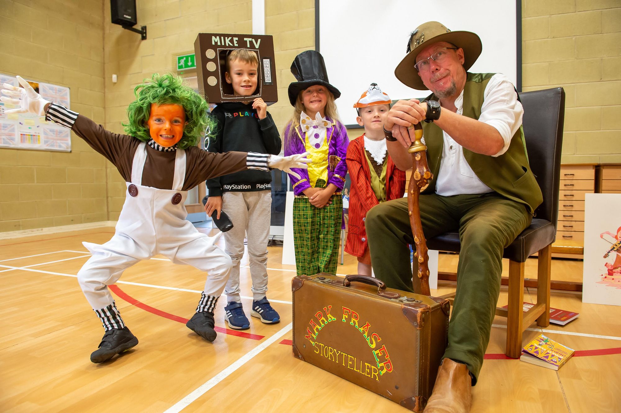 Storytime came to life for pupils at Hoylandswaine Primary School to celebrate Roald Dahl Day