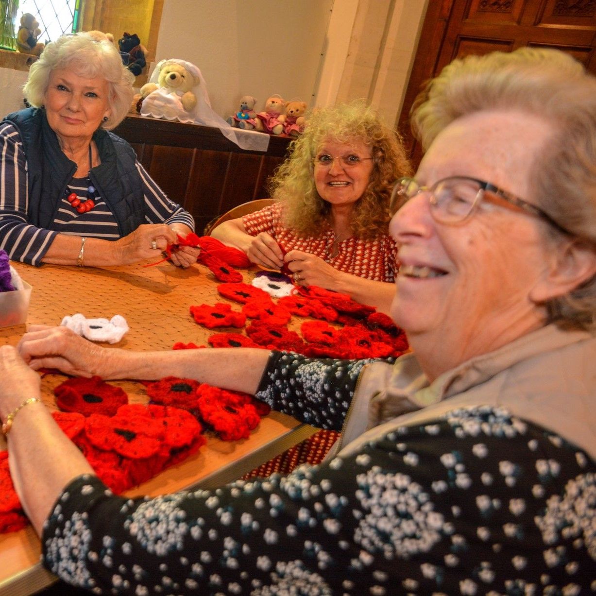 Hemyock Poppy makers showcase work