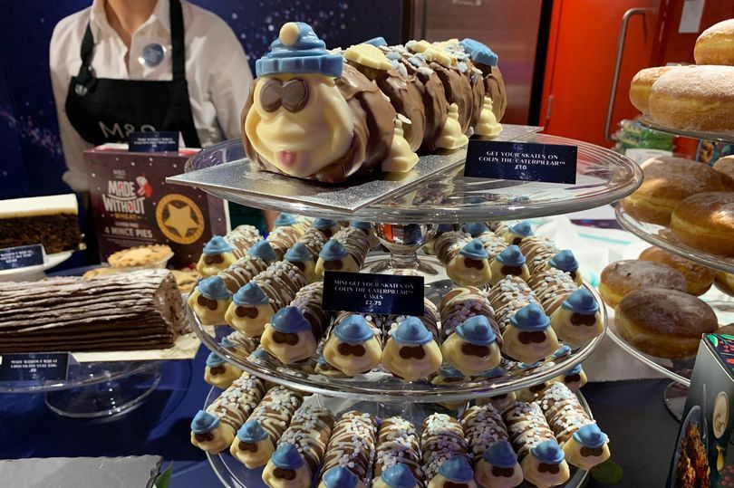M&S Christmas range taste test and a makeover for Colin the Caterpillar