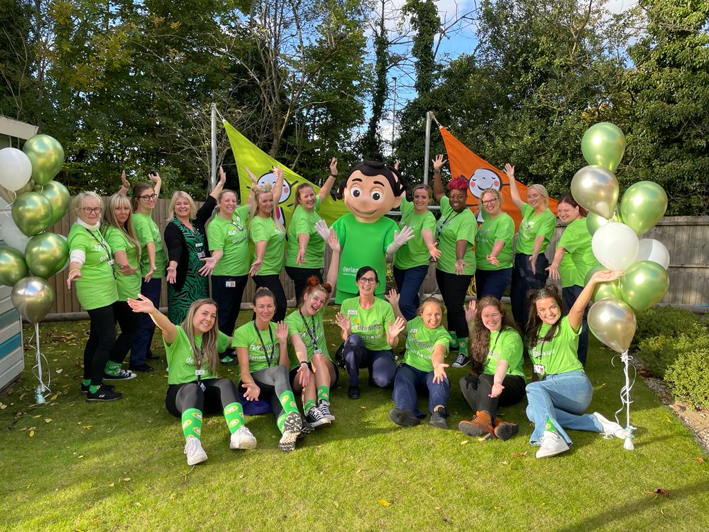 A sea of green for Chorley children's hospice celebrations