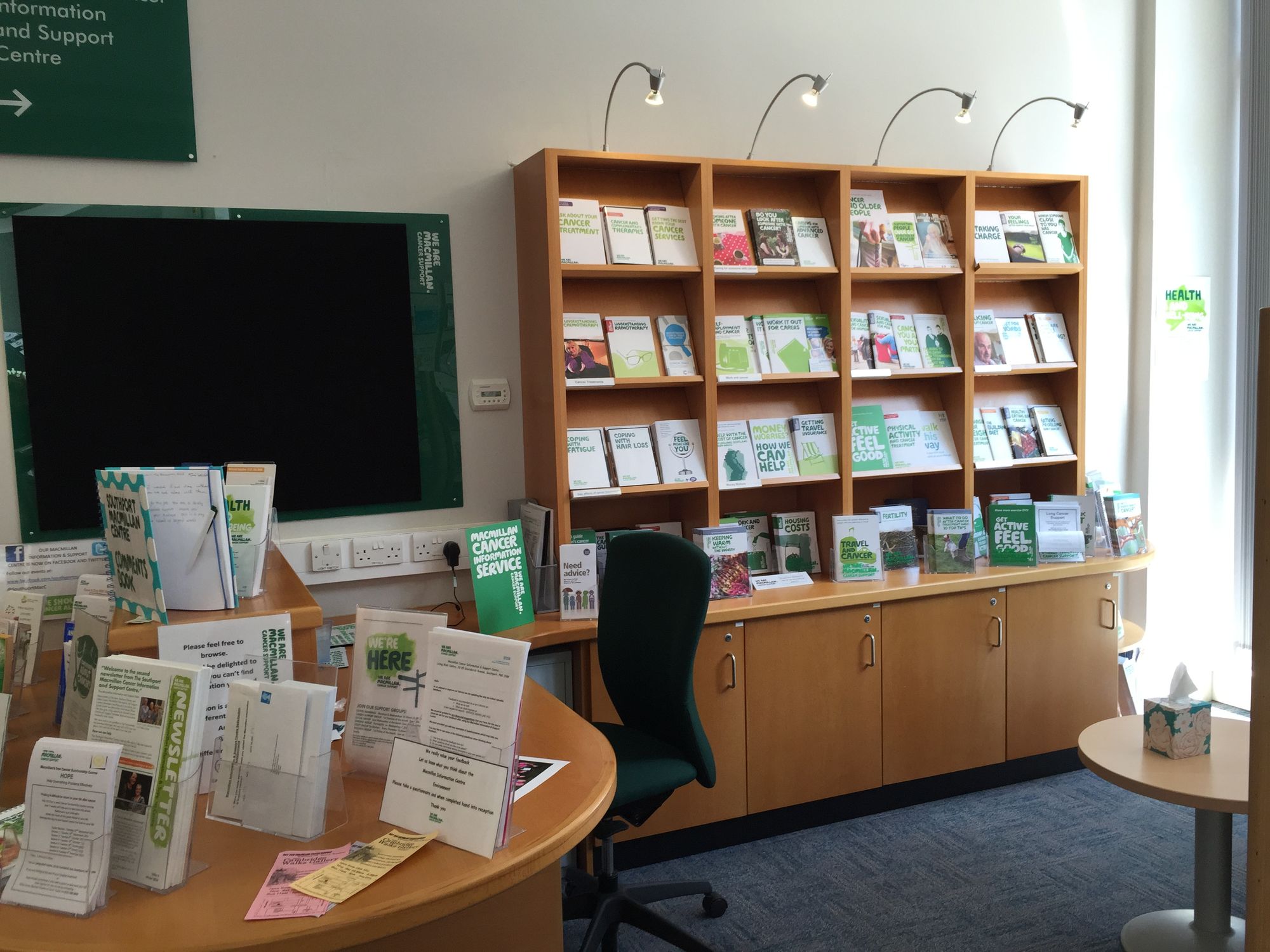 Health and wellbeing support for people affected by cancer in Southport
