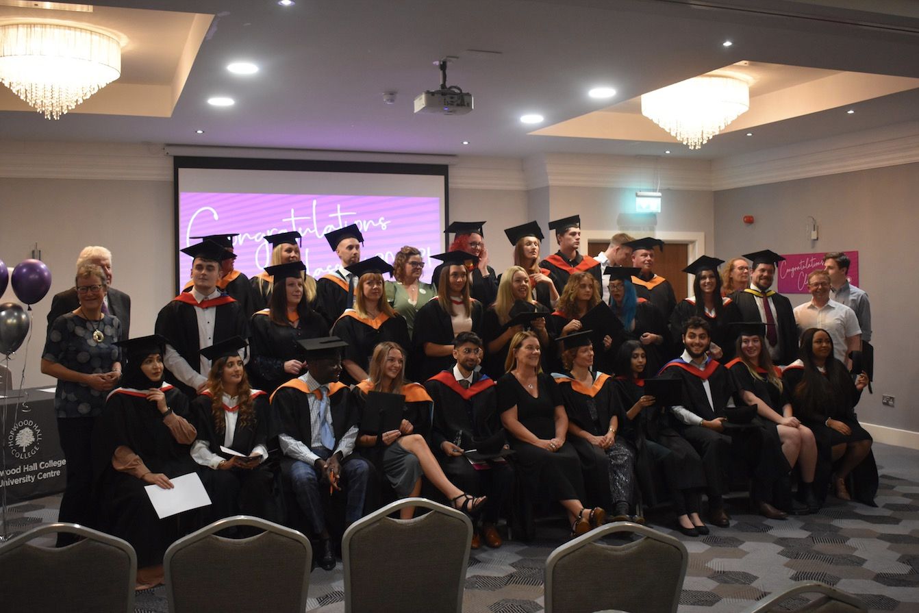 Hopwood Hall College class of 2022 students celebrate graduation