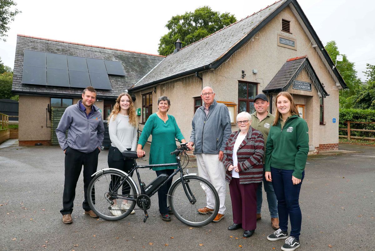 Llanbedr DC village hall moves closer to Net Zero target InYourArea