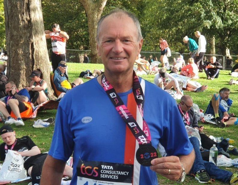 Runner completes 22nd London Marathon in a row and starts training for 23rd
