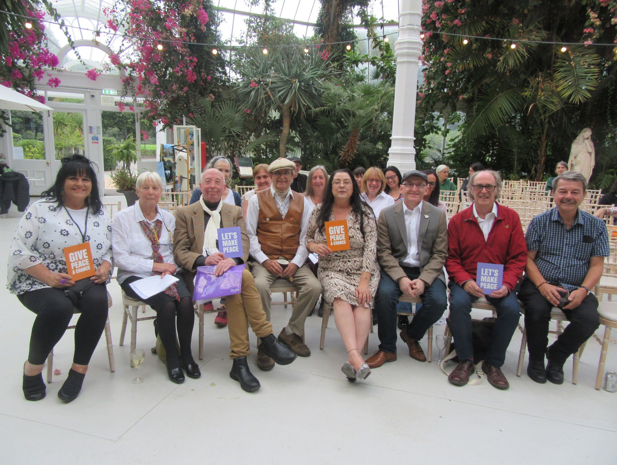 Poets for Peace head to Liverpool's Palm House