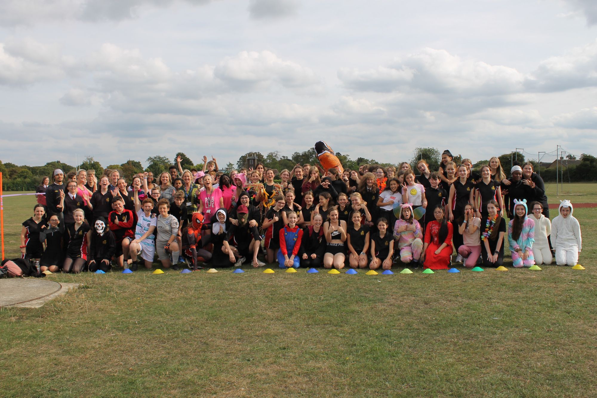 Bicester school raises £700 at its very own Race For Life