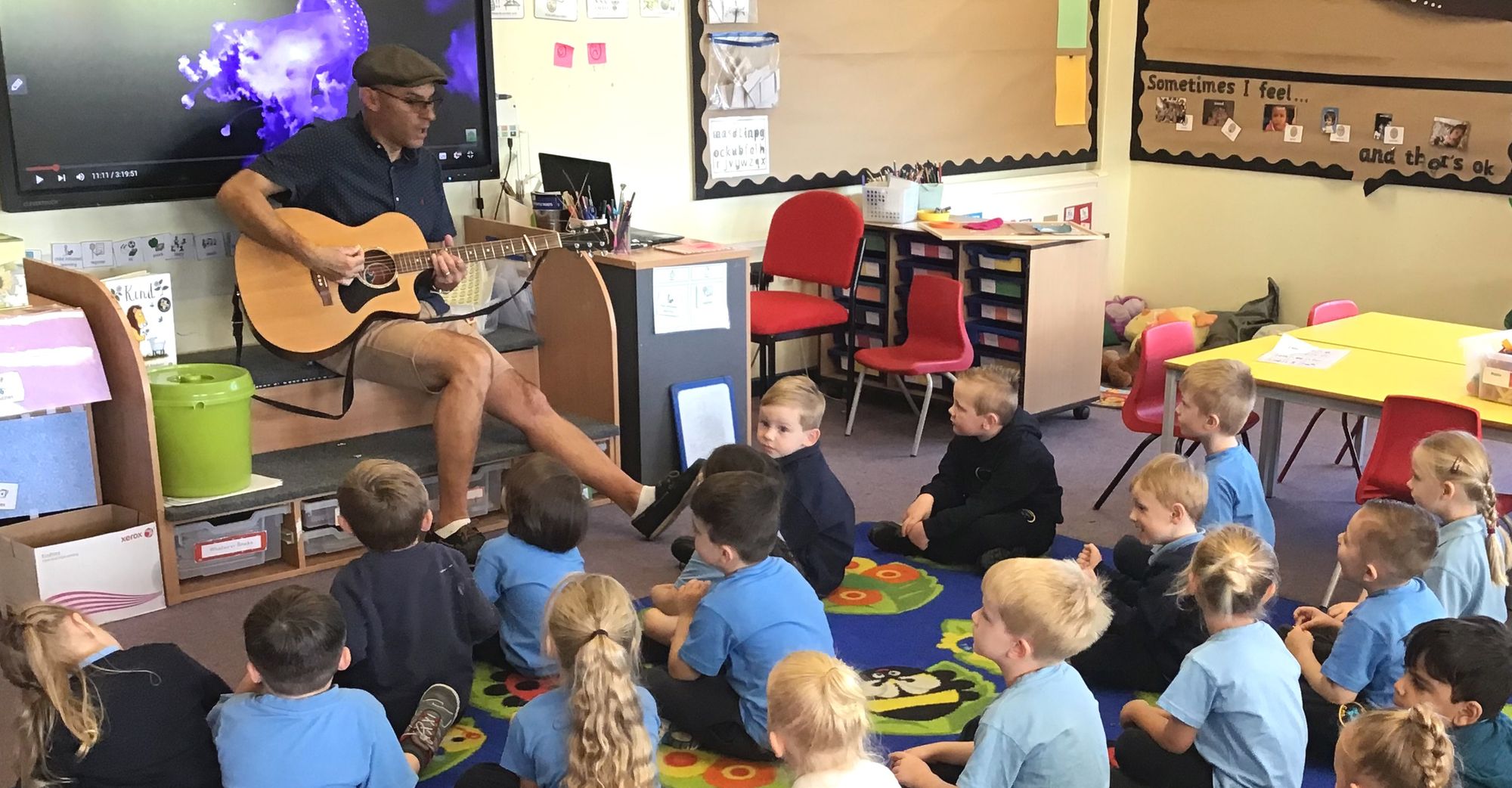 Reception and nursery children settle into life at a Ramsgate primary school