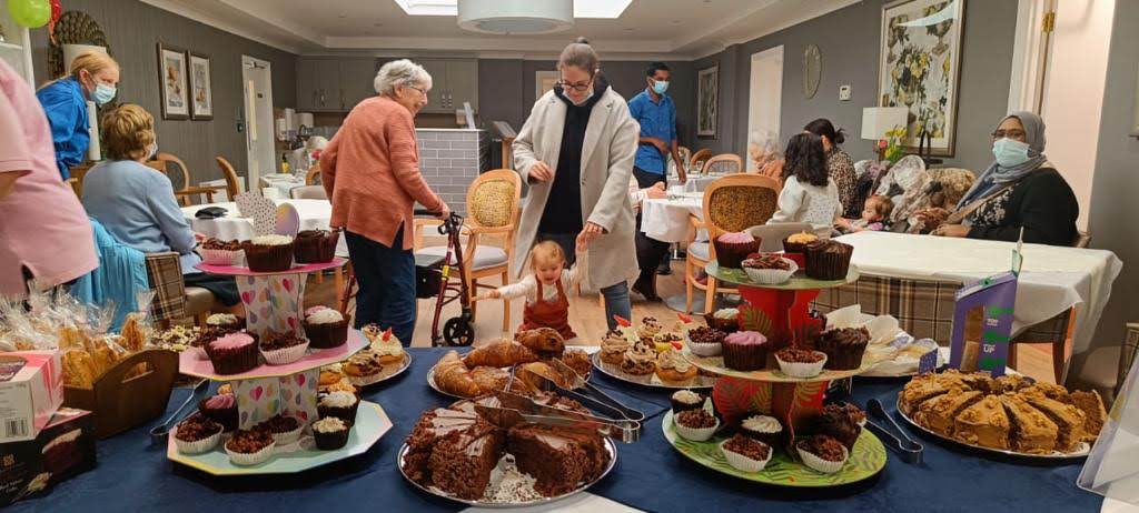 Fun for all at Banbury care home coffee morning