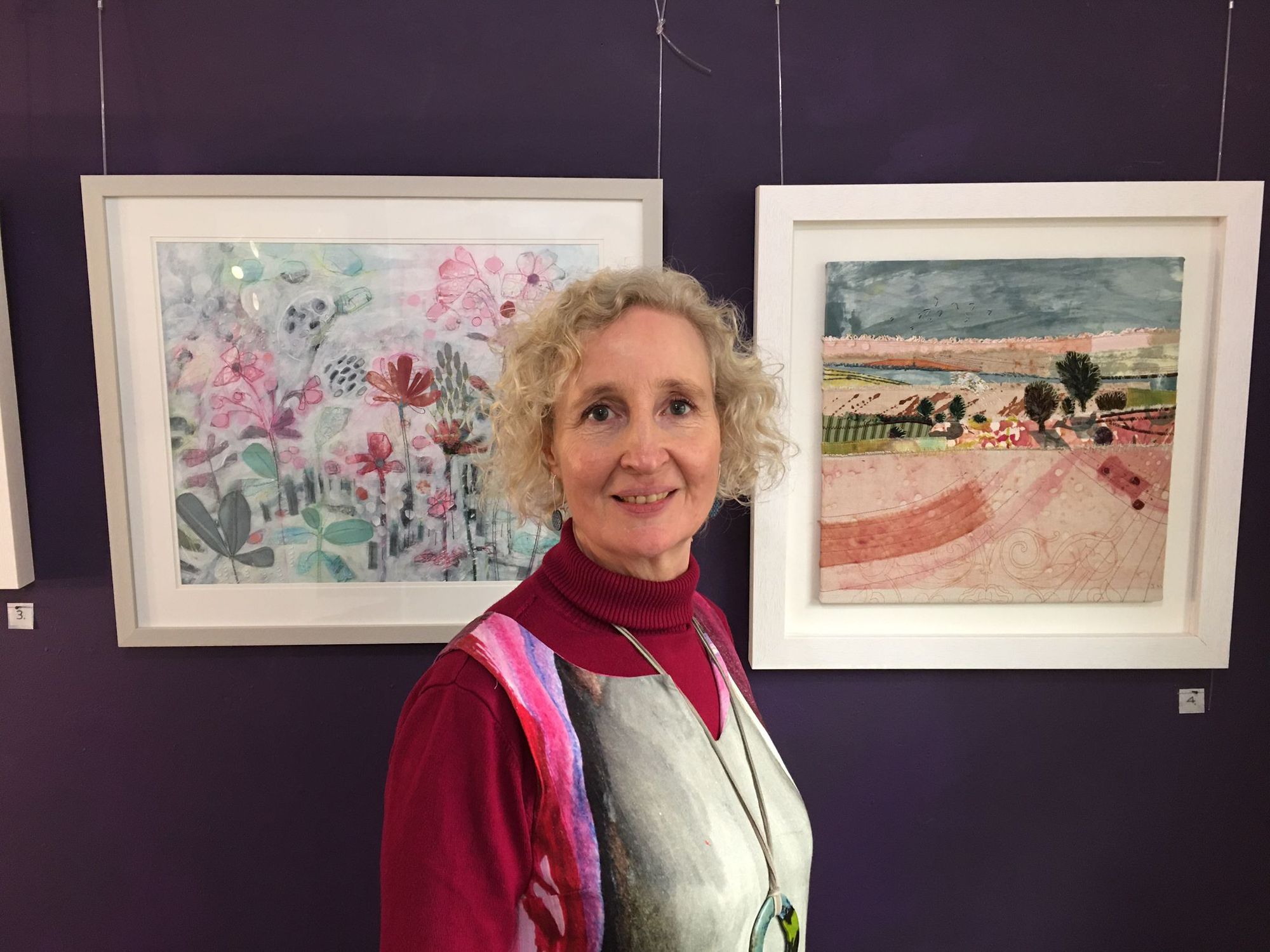 Stafford artist holds month-long exhibition in Eccleshall