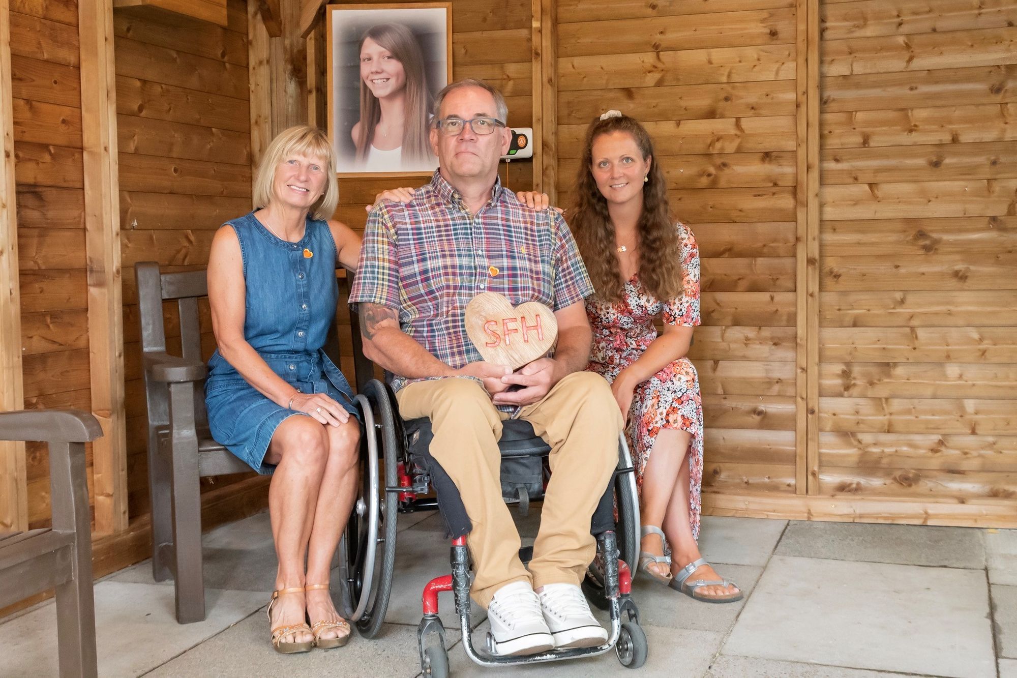 Family funds £20k Saint Francis Hospice garden project