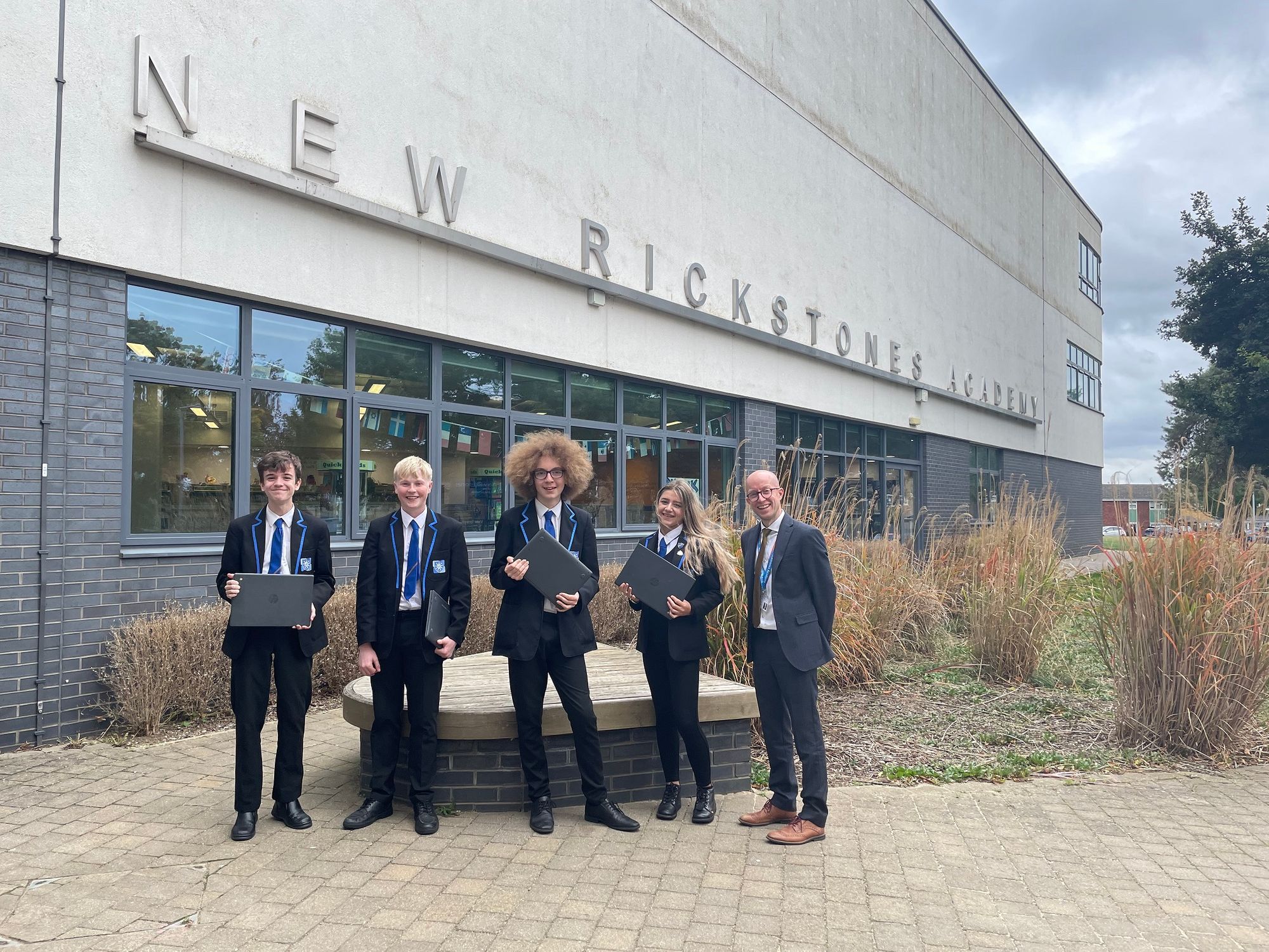 Witham year group receives free laptops