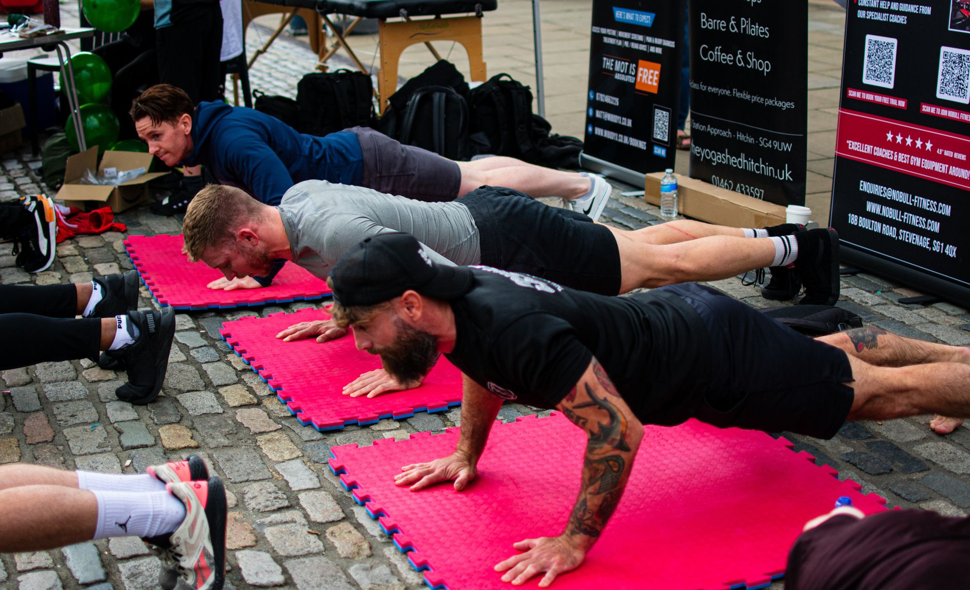 Hertfordshire fitness fanatics smash 14,000 push-ups for Prostate Cancer UK