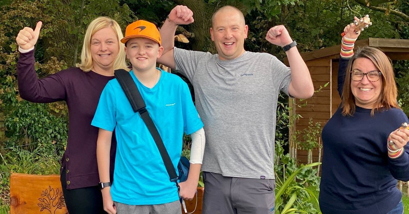 Josh makes great strides in support of Childhood Cancer Awareness Month