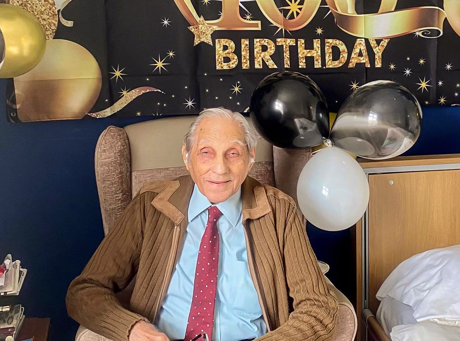 100th birthday celebrations 'just the ticket' for Woking-based British Rail veteran