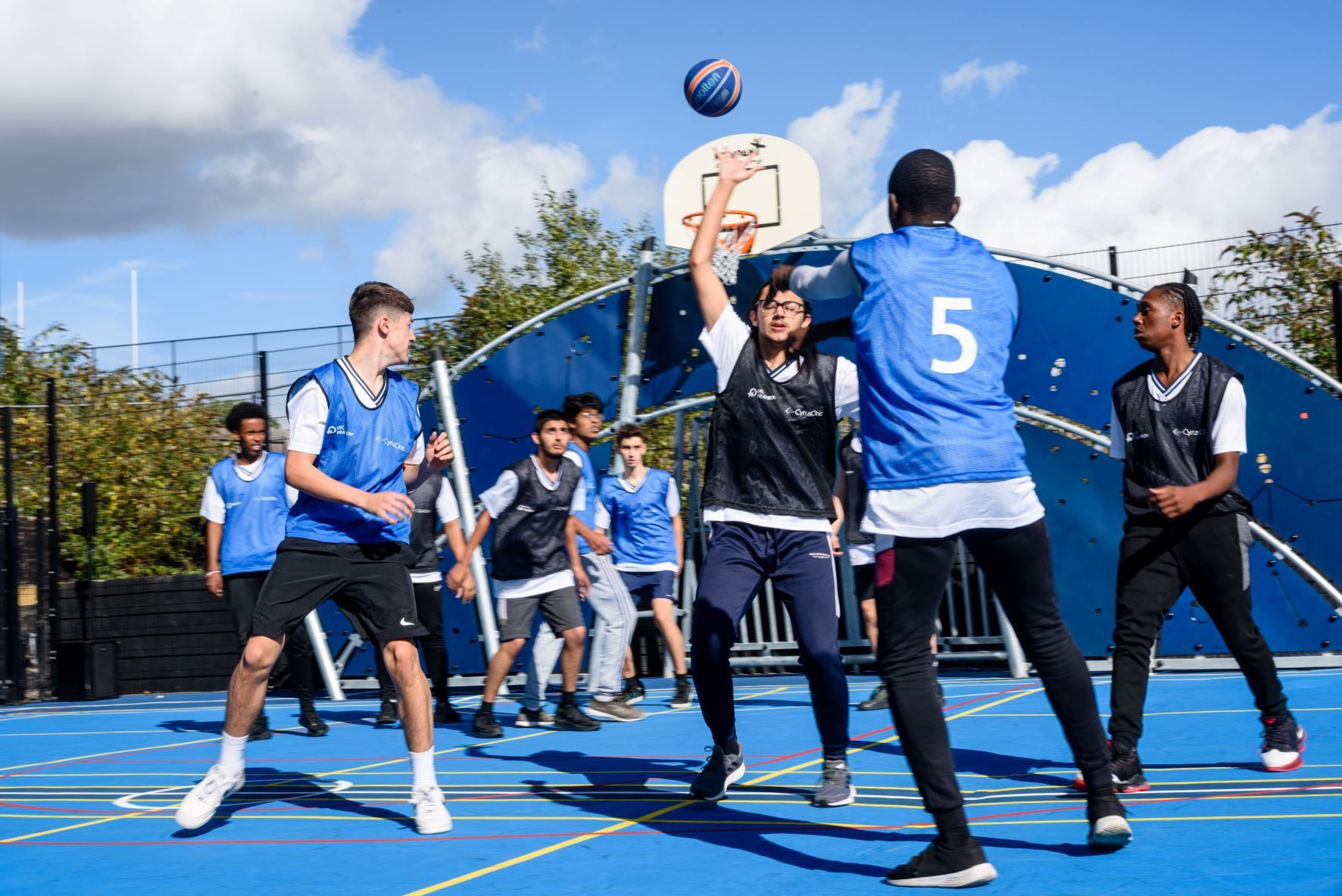 MP opens new multi-sports court at UTC Heathrow