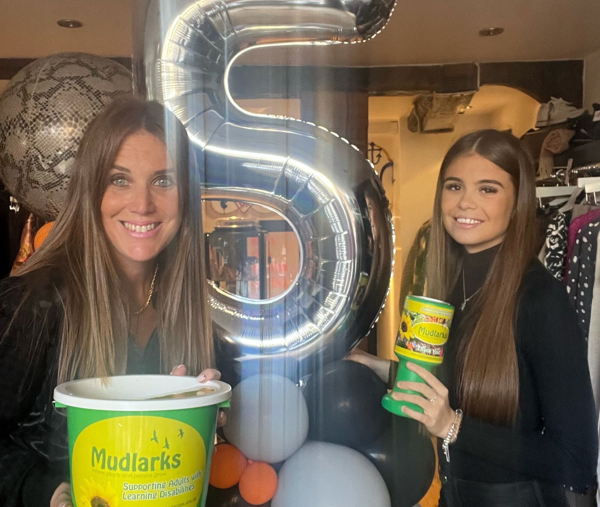 Hertford boutique's birthday celebrations raise £700 for Mudlarks