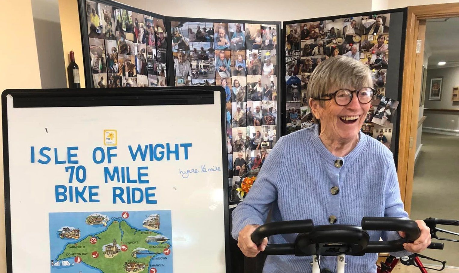 Two Dorset care homes celebrated 40 years of care by setting themselves a fundraising mission