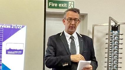 Police and Crime Commissioner talks to Llandudno Rotarians