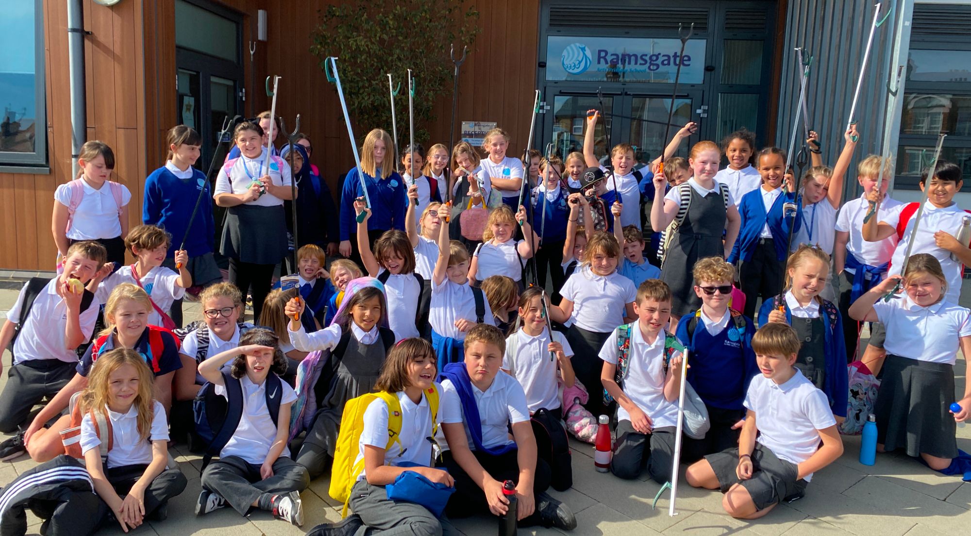 Ramsgate pupils clean up around town InYourArea Community