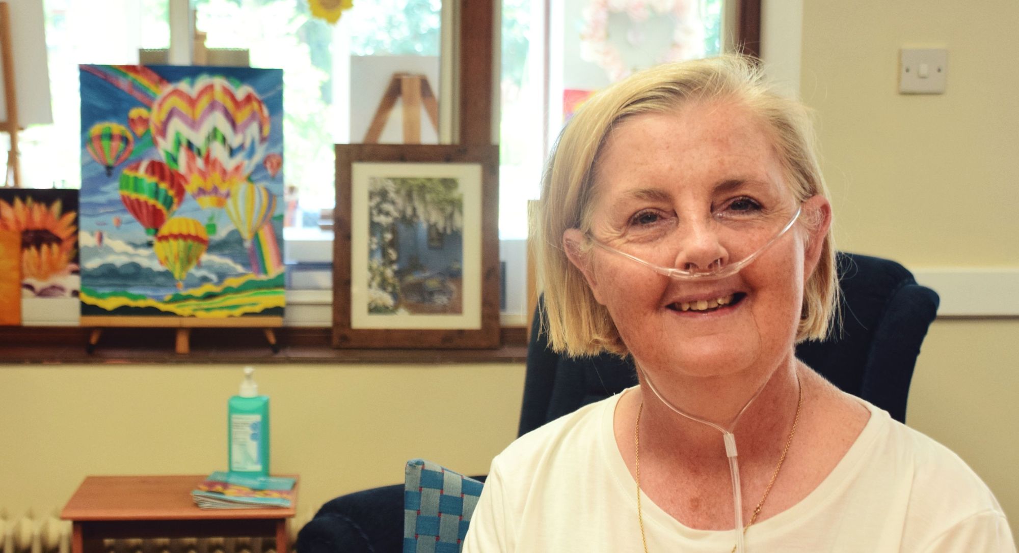 Westbrook resident attends weekly 'Time to Create' sessions at local hospice