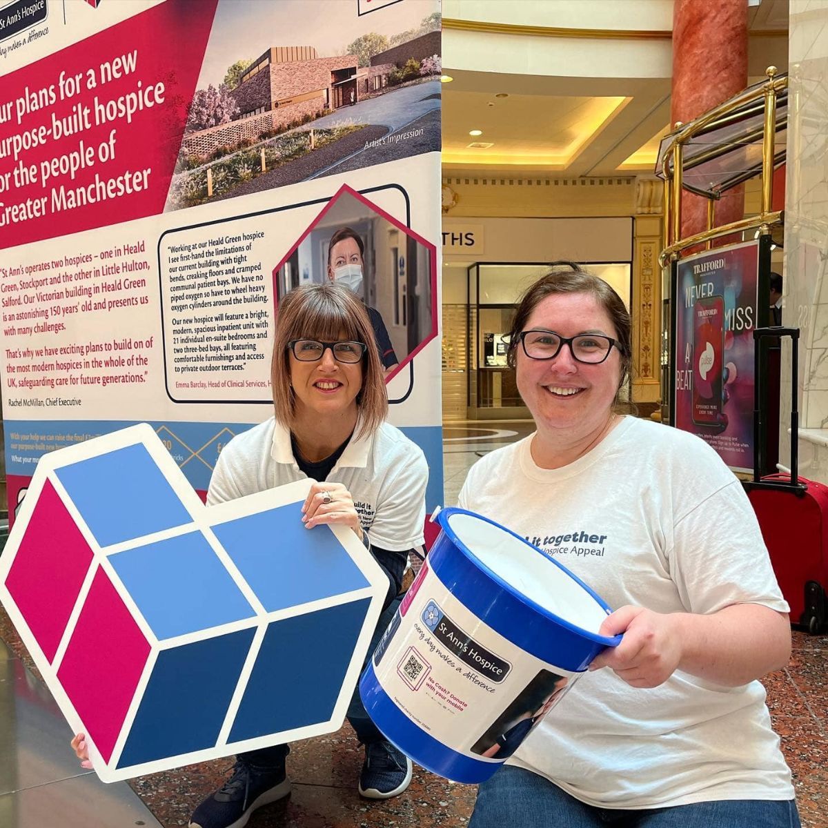 Fun at the Trafford Centre with St Ann’s Hospice