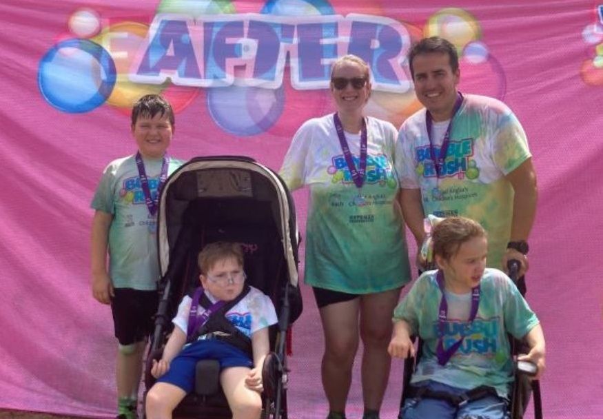 Colchester dad runs 50km ultra-marathon for new sensory room