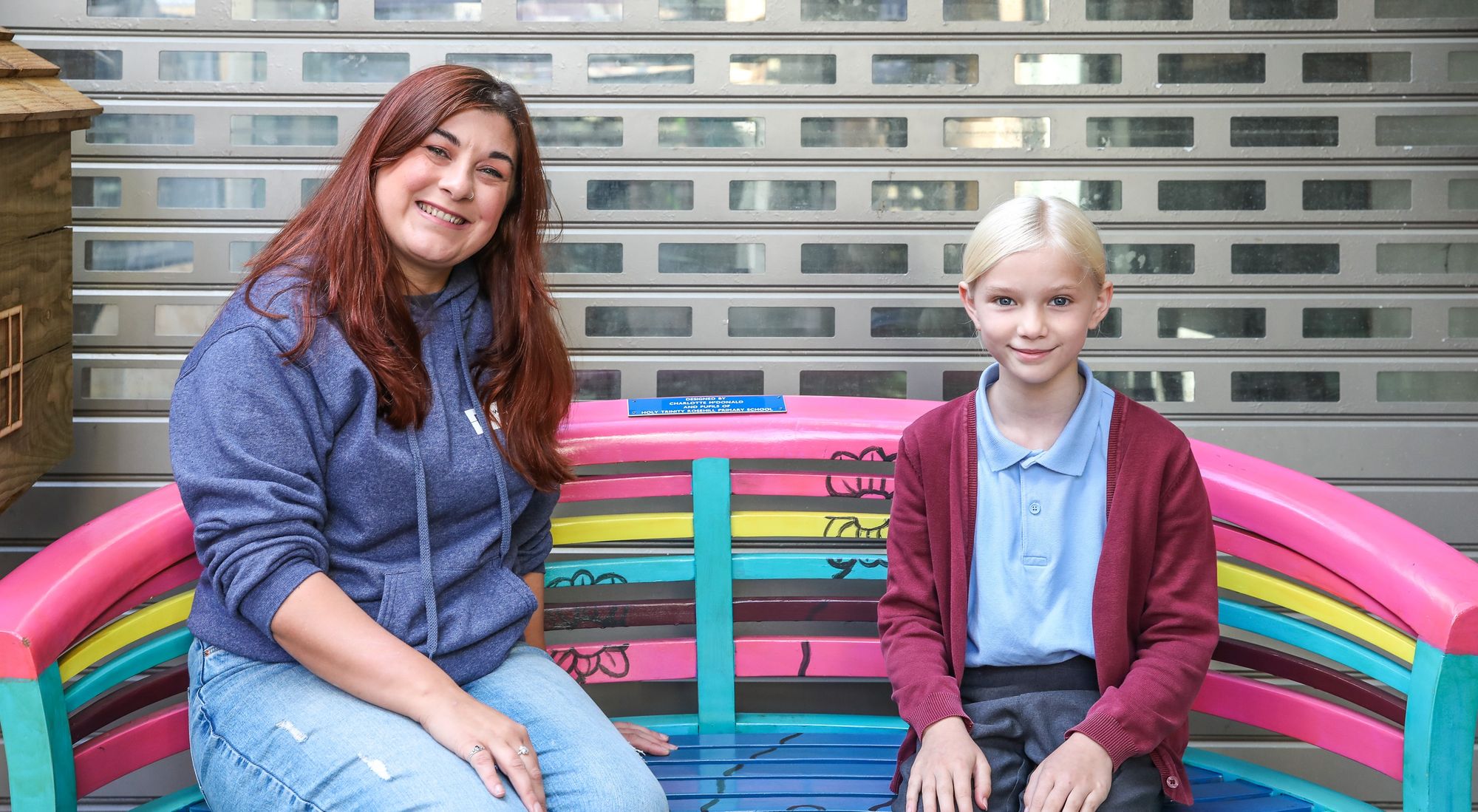 Stockton Buddy Bench aiming to bring people together at Wellington Square