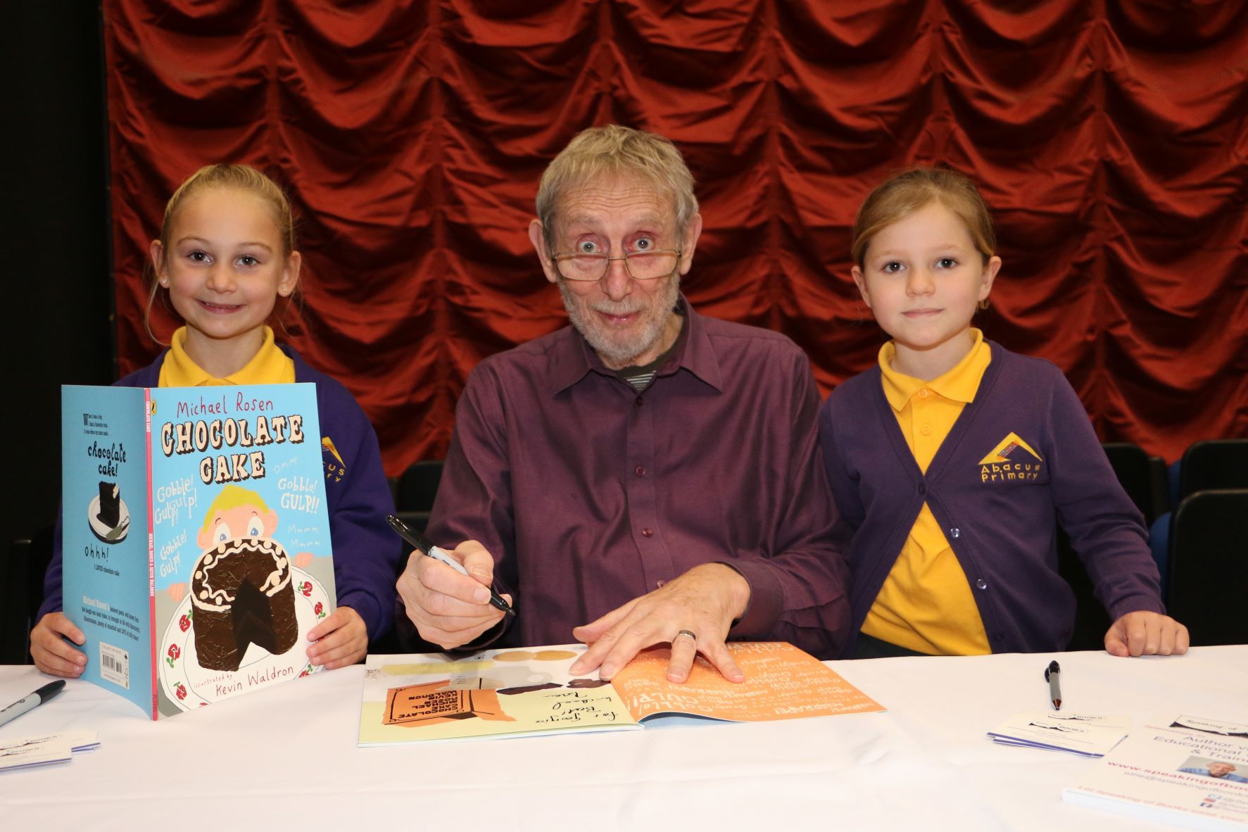 Former Children's Laureate Michael Rosen joins Essex Year of Reading