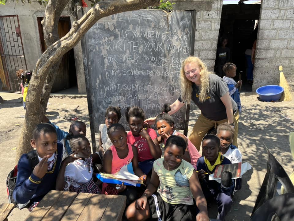 Eccleshall woman returns from helping street children in Zambia