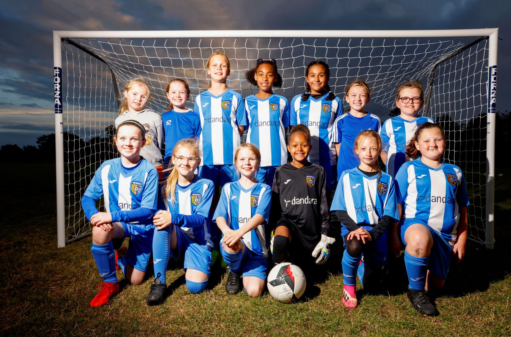 Milton Keynes girls' football team receives new kit InYourArea Community
