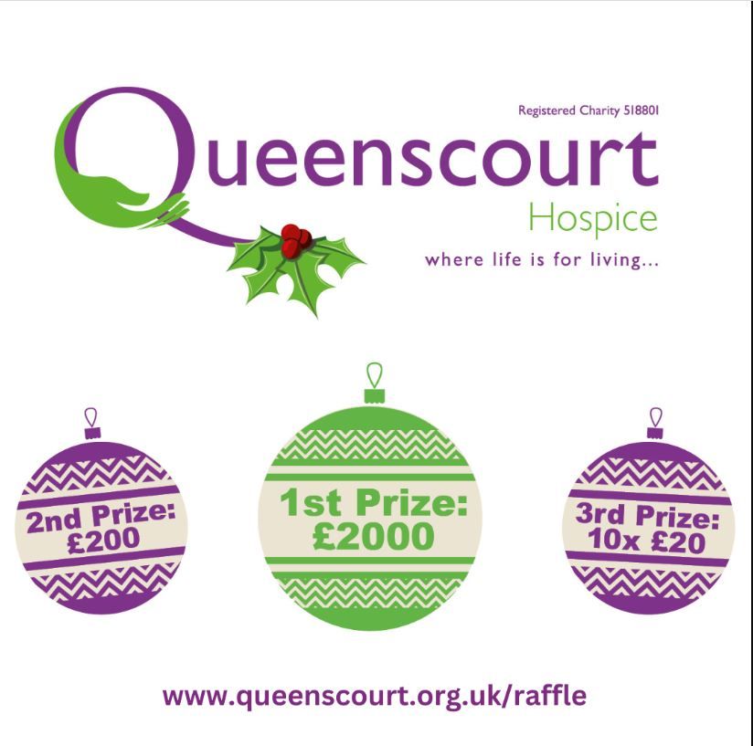 Queenscourt Column: £2,400 to be won in the hospice's winter raffle!