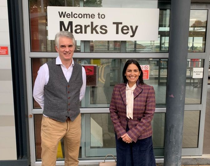 MPs campaign for step-free access at Marks Tey Station