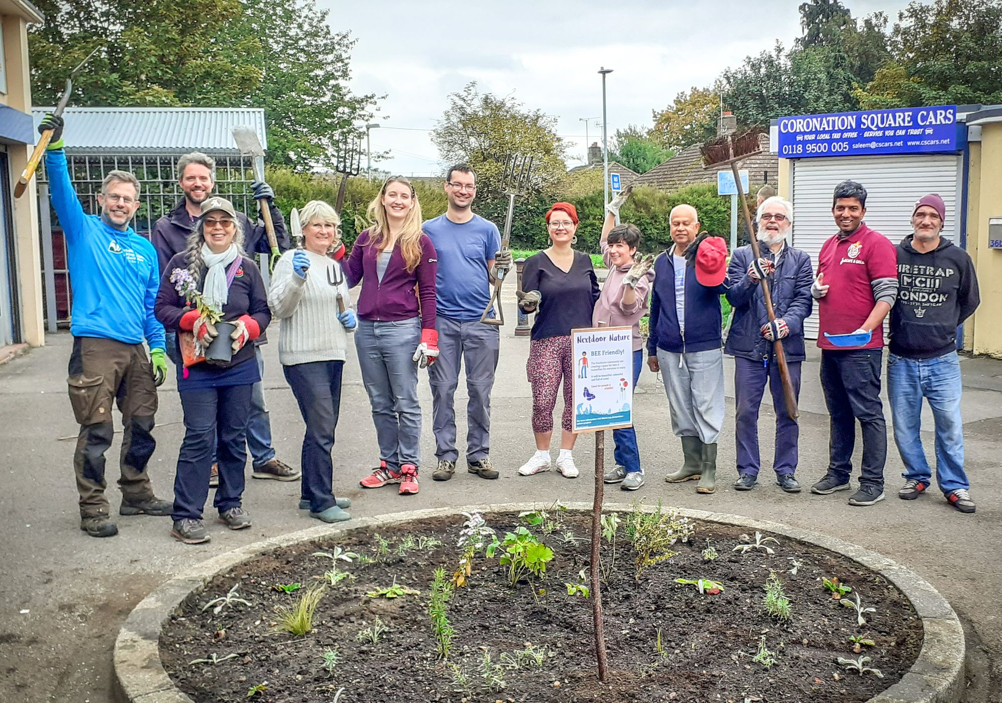 Green-fingered residents join forces to make a wilder Reading