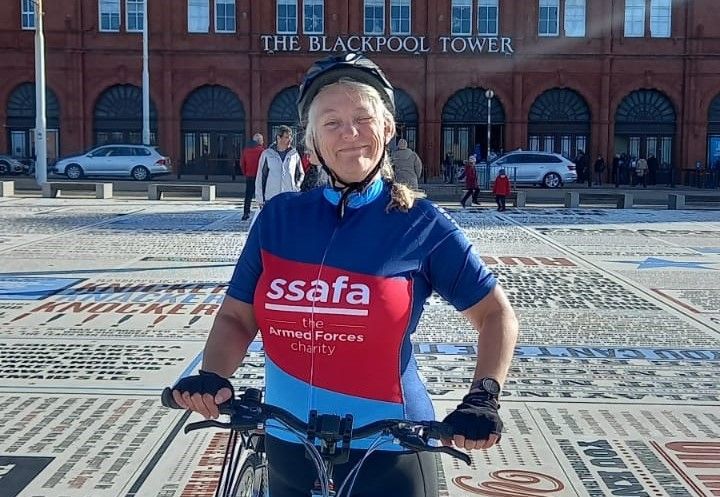 Royal Navy wife from Lythan St Annes cycles the Nile to say thank you