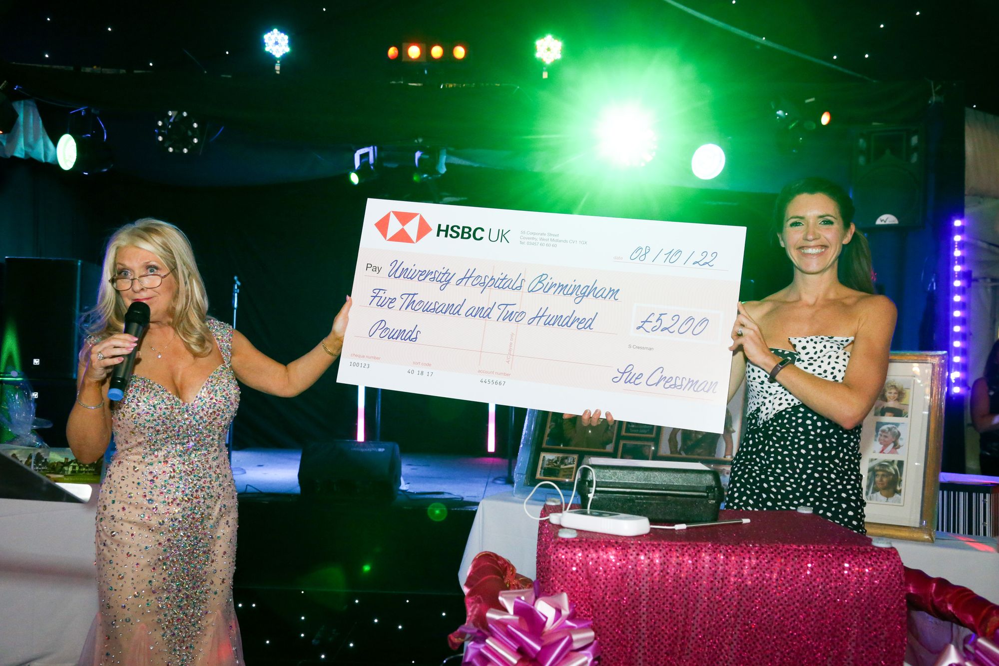 Pink Ball in honour of Berkswell hotelier's cancer battle raises over £15k for medical equipment