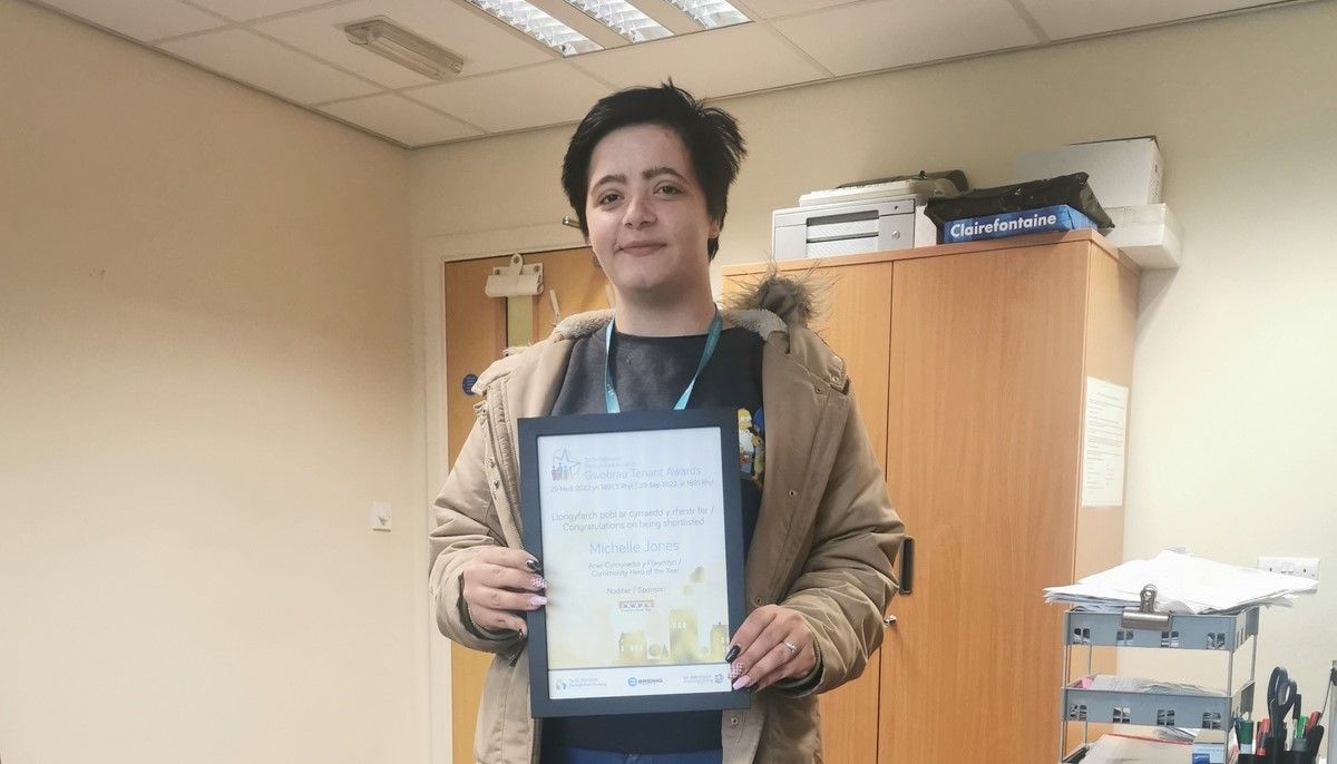 Rhyl student named 'community hero' for battling floods